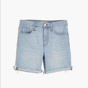Madewell High Rise Denim Shorts